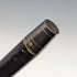 1913 British Vintage Men's Walking Stick, Sterling Silver, Round Handle, 91cm, Black Shaft